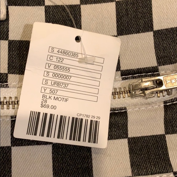 Checkered skinny jeans - Picture 3 of 3